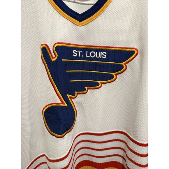 Vintage St. Louis Blues Hockey-NHL Starter Jersey Size XL - Picture 10 of 11